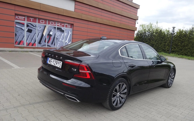 Volvo S60 cena 134900 przebieg: 54000, rok produkcji 2020 z Książ Wielkopolski małe 529